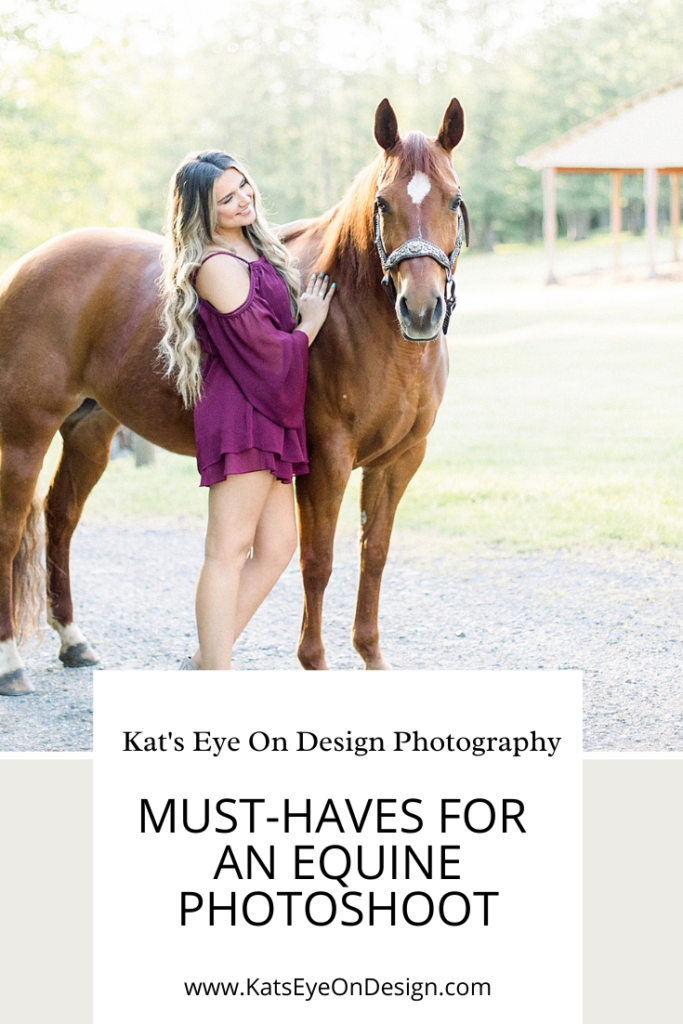 must haves for an equine photoshoot pin