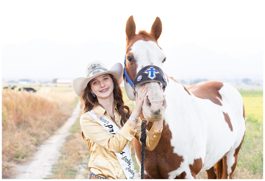 Darby rodeo princess in Corvallis, Montana by Montana photographer Kat's Eye On Design Photography