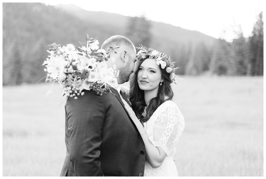 timeless Montana luxury ranch elopement styled photoshoot in Darby, Montana