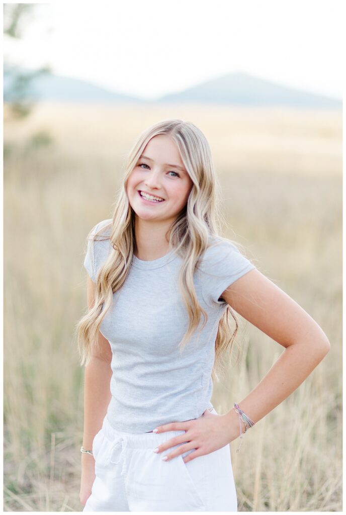 Missoula senior pictures for Hellgate High School senior