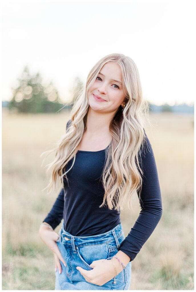 Hellgate high school senior pictures in Missoula, Montana