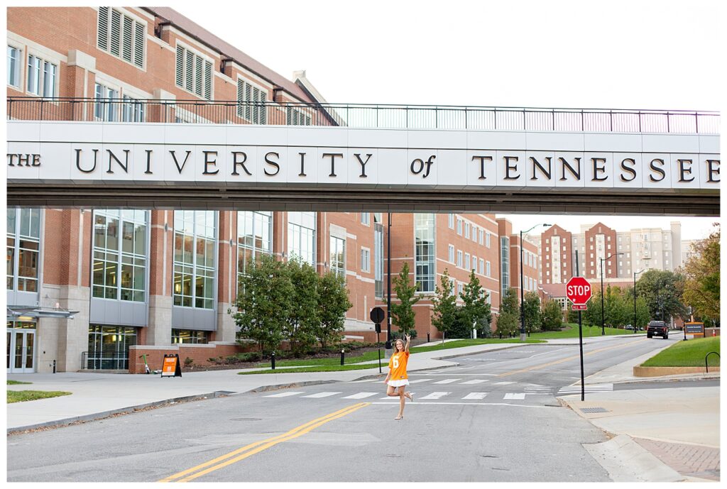 University of Tennessee bridge grad photo