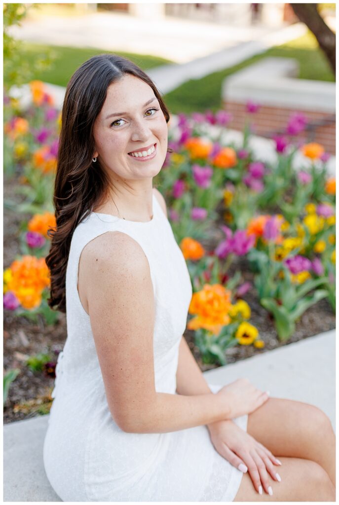 University of Tennessee spring senior photos with Katherine Schot Photography