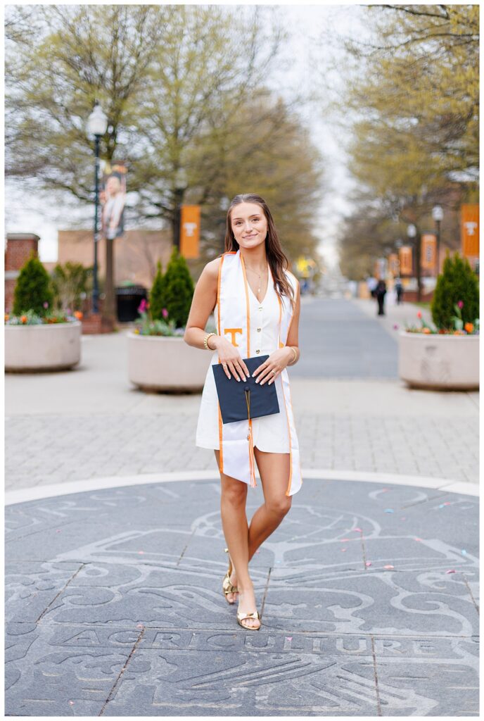 March grad photos at the University of Tennessee seal