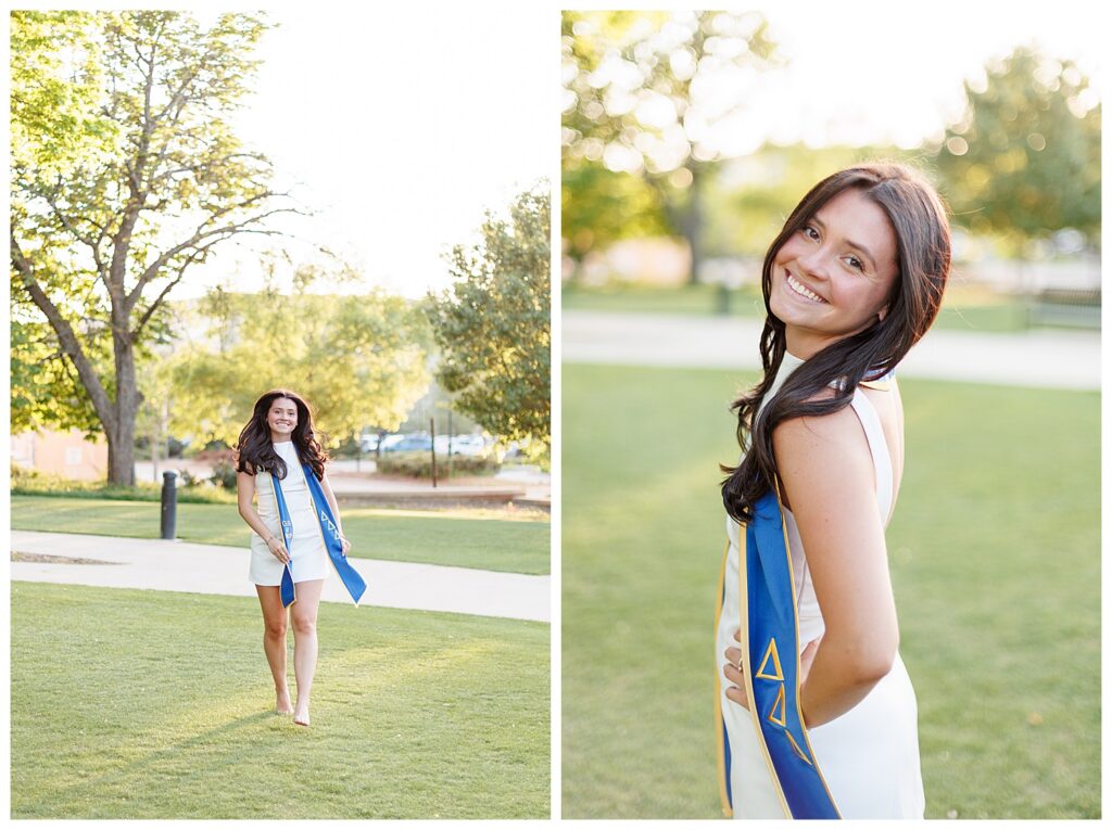University of Tennessee Knoxville grad photos at Circle Park