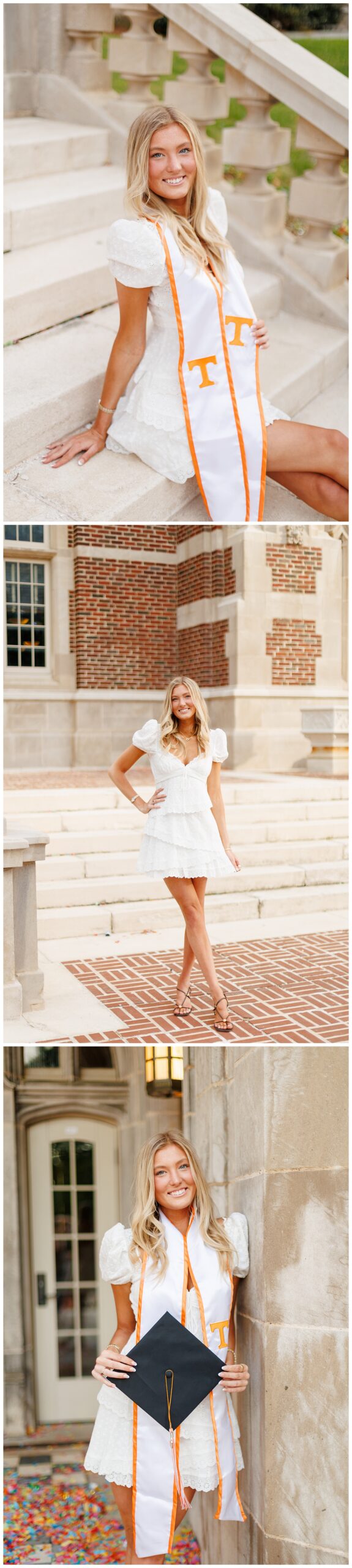 UTK grad photos at Ayres Hall