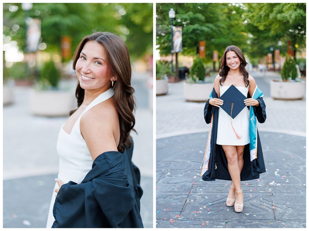 University of Tennessee grad photos on seal